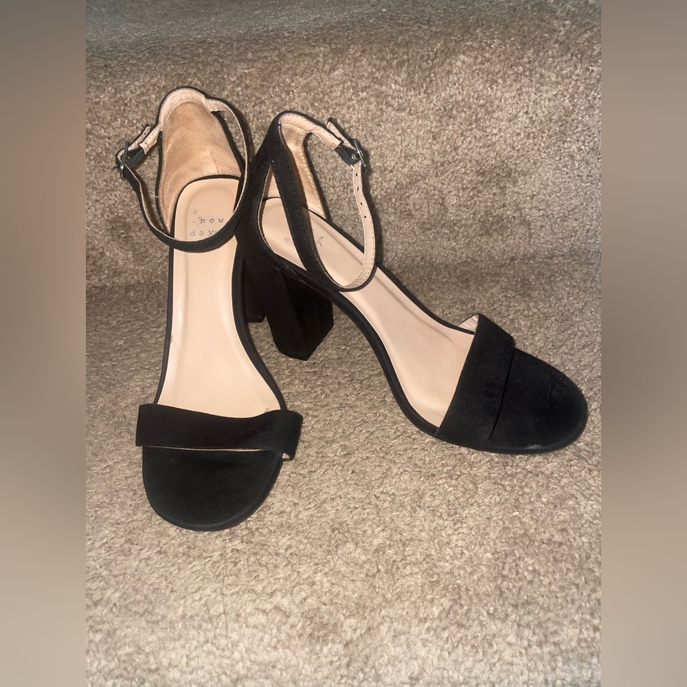 Suede Heels